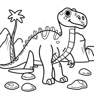 Iskopavanje Dinosaurusa Bojanka 23494-5132