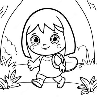 Bojanka Sa Dorom Istrazivacem U Istrazivanju 24535-5357