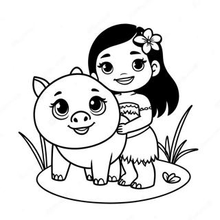 Moana I Pua Svinja Bojanka 2453-1690