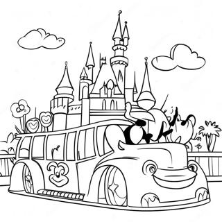 Sarena Boja Za Disneyland Paradu 24812-5409