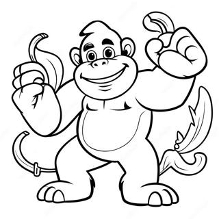 Bojanka Donkey Konga Sa Bananas 25618-5588