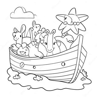 Bojanka Nojeva Arka Sa Srecnim Zivotinjama 25810-5629