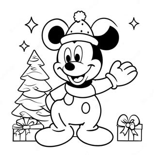 Bojanka Mickey Mouse Za Bozic 25891-5642