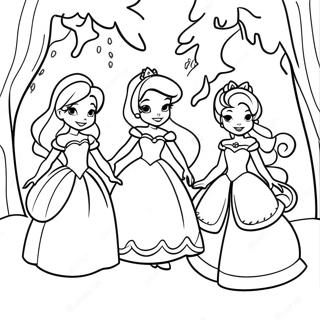 Disney Princeze U Zimskom Cudu Bojanka 25892-5648