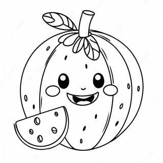 Slatka Lubenica Sa Osmehom Za Bojanje 26165-5714