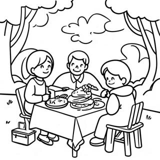 Veseli Porodicni Piknik Za Bojanje 26253 5733