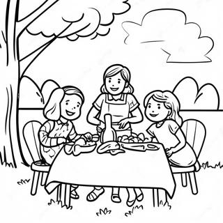 Veseli Porodicni Piknik Za Bojanje 26253 5736