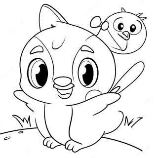 Bojanka Sa Tweety Pticom I Mackom 29120-6345