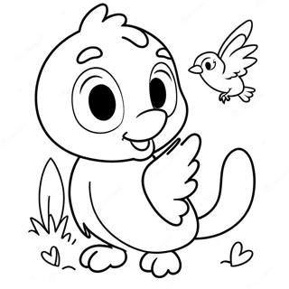 Bojanka Sa Tweety Pticom I Mackom 29120-6348