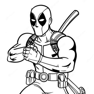 Deadpool U Akciji Bojanka 30556-6656