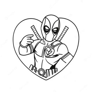 Deadpool Sa Srcem Bojanka 30558-6662