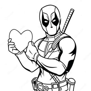 Deadpool Sa Srcem Bojanka 30558-6663