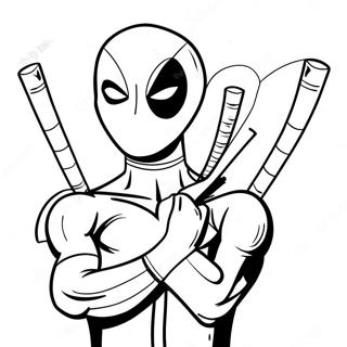 Deadpool Sa Srcem Bojanka 30558-6664