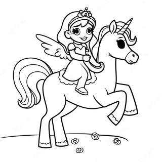 Princeza Deizija Na Jednorogu Bojanka 31092 6791