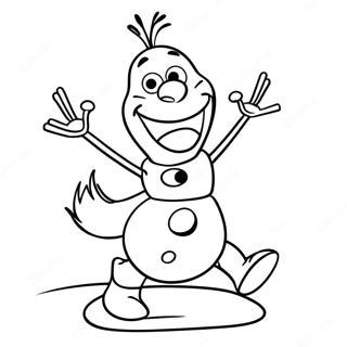 Srecni Olaf Koji Plese Bojanka 31923 6966