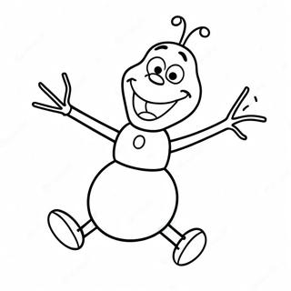 Srecni Olaf Koji Plese Bojanka 31923 6967