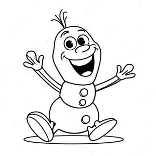 Srecni Olaf Koji Plese Bojanka 31923 6968