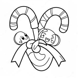 Razigrani Likovi Bombonjere Stranica Za Bojanje 33984 7428