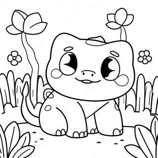 Bojanka Slatki Bulbasaur U Cvetnom Vrtu 34159-7456