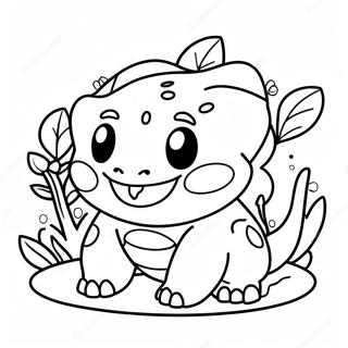 Bojanka Srecni Bulbasaur Sa Velikim Osmehom 34160-7458