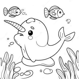 Bojanka Razigrani Narval Sa Ribama 34260-7485