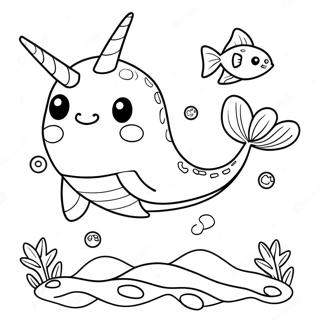 Bojanka Razigrani Narval Sa Ribama 34260-7487