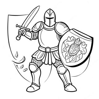 Mocni Vitez Sa Macem I Stitom Na Bojanci 35248-7707