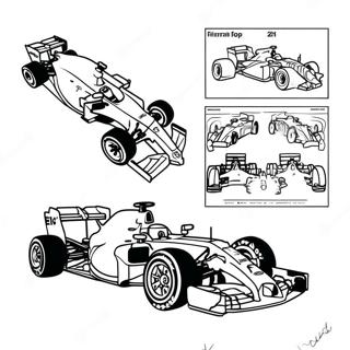 Ferrari F1 Automobil U Akciji Bojanka 35968 7862