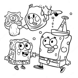 Spongebob Sa Prijateljima Bojanka 3661-362