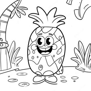 Spongebob U Ananasovoj Kuci Bojanka 3662-2381