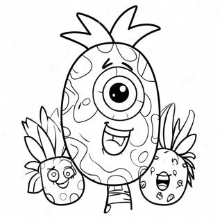 Spongebob U Ananasovoj Kuci Bojanka 3662-2382