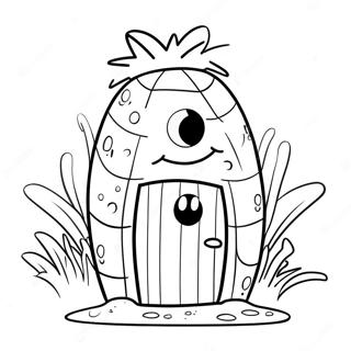 Spongebob U Ananasovoj Kuci Bojanka 3662-2383