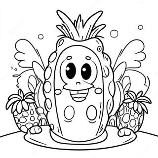 Spongebob U Ananasovoj Kuci Bojanka 3662-2384