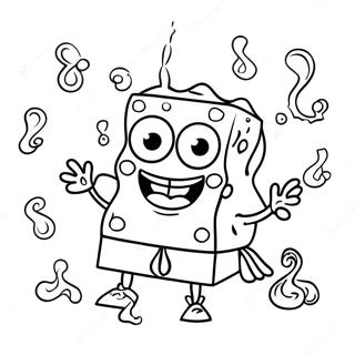 Spongebob Na Pecanju Meduza Bojanka 3663-2665