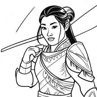 Mulan U Ratnickoj Oklopu Bojanka 37261-8135