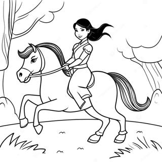 Mulan Na Konju Bojanka 37264-8147