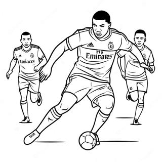 Bojanka Kylian Mbappe Dribla Pored Branilaca 38183-8340