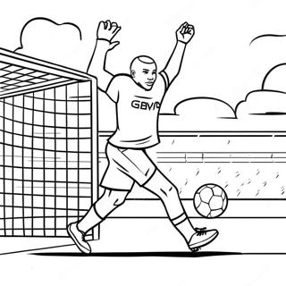 Bojanka Kylian Mbappe Koji Izvodi Penal 38185-8347