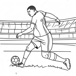 Bojanka Kylian Mbappe Koji Izvodi Penal 38185-8348