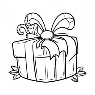 Festivni Bozicni Poklon Sa Secernim Stapovima Za Bojanje 39019 8530