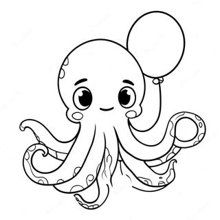 Srecna Hobotnica Sa Balonima Za Bojanje 39102-8540