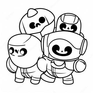 Brawl Stars Timski Rad Akcija Za Bojanje 40266-8798