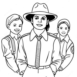 Majkl Dzekson Sa Decom Bojanka 40547-8869