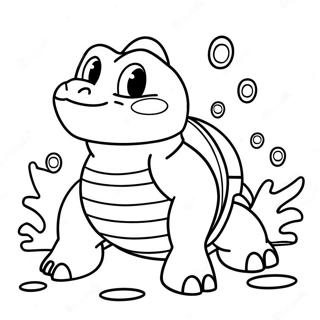 Blastoise Podvodna Avantura Bojanka 40832 8921