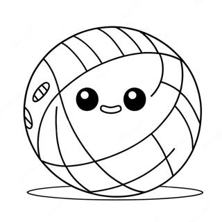 Bojanka Sa Slatkim Crtanim Odbojkasima 41088-8982