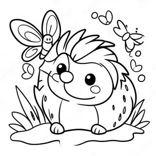 Bojanka Sa Srecnim Jezom I Leptirima 41177-8999