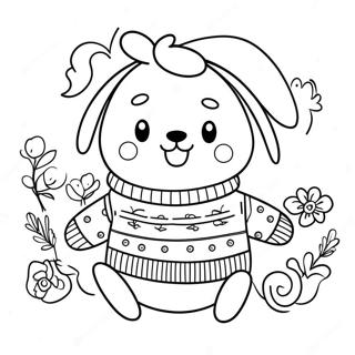 Pochacco U Udobnom Dzemperu Bojanka 41352-9038
