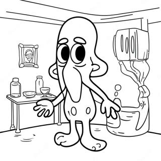 Skvidvard U Svojoj Kuci Bojanka 41448 9059