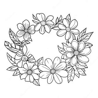 Bojanka Sa Sarenom Cvetnom Krunom 41544-9092