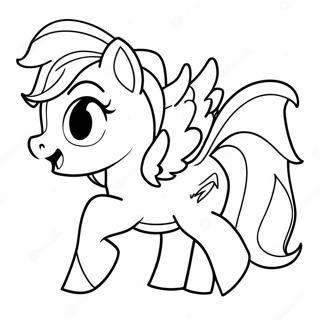 Rainbow Dash Na Trci Bojanka 42461 9282